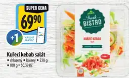 Albert Kuřecí kebab salát nabídka