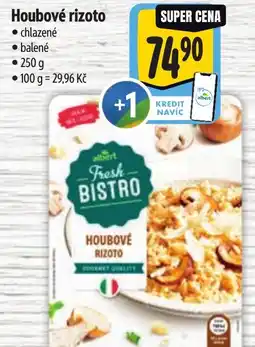Albert Houbové rizoto nabídka