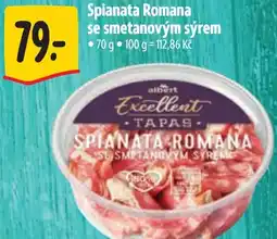 Albert Spianata Romana se smetanovým sýrem nabídka