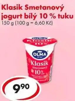 CBA Klasik Smetanový jogurt bílý 10% tuku nabídka