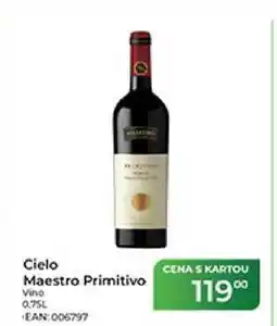 Tamda Foods Cielo Maestro Primitivo Vino nabídka