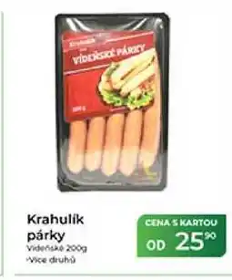 Tamda Foods Krahulik párky Vídeňské nabídka