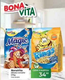 Tamda Foods BonaVita dětská cereálie nabídka