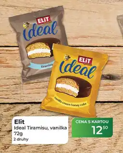 Tamda Foods Elit vanilla cream honey c Ideal Tiramisu, vanilka nabídka
