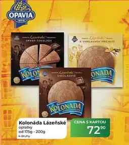 Tamda Foods Kolonáda Lázeňské oplatky od 175g - 200g nabídka