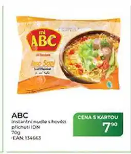 Tamda Foods ABC instantni nudle s hovězí příchuti nabídka