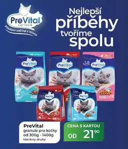 Tamda Foods PreVital granule pro kočky od 300g 1400g nabídka