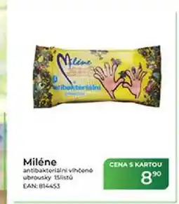 Tamda Foods Miléne antibakteriální vlhčené ubrousky 15listů nabídka