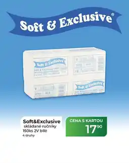 Tamda Foods Soft&Exclusive skládané ručníky 150ks 2V nabídka