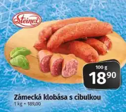 COOP TIP Zámecká klobása s cibulkou nabídka