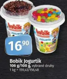 COOP TIP Bobík Jogurtik nabídka