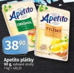 COOP TIP Apetito plátky nabídka