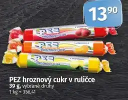 COOP TIP PEZ hroznový cukr v ruličce nabídka