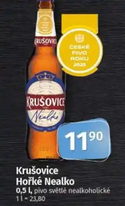 COOP TIP Krušovice Hořké Nealko nabídka