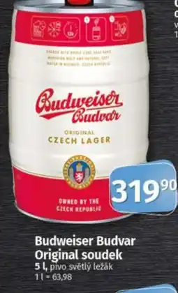 COOP TIP Budweiser Budvar Original soudek nabídka