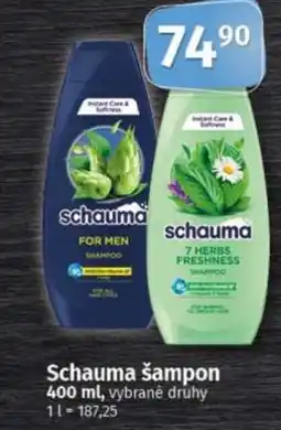 COOP TIP Schauma šampon nabídka
