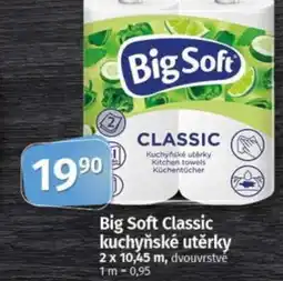 COOP TIP Big Soft Classic kuchyňské utěrky nabídka