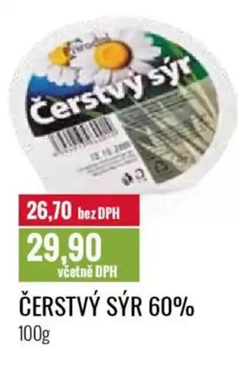 Ratio Čerstvý sýr 60% nabídka