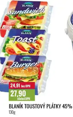 Ratio Blaník toustový plátky 45% nabídka