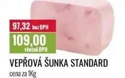 Ratio Vepřová šunka standard nabídka