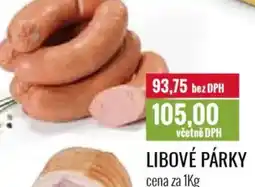 Ratio Libové párky nabídka