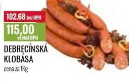 Ratio Debrecínská klobása nabídka