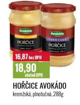 Ratio Hořčice avokádo nabídka