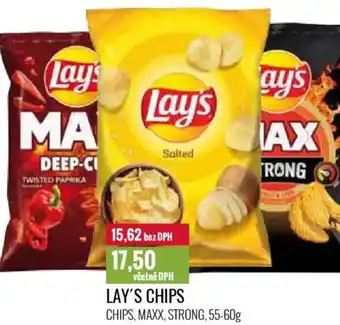 Ratio Lay's chips chips, maxx, strong nabídka