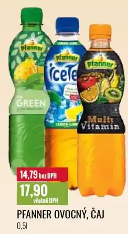 Ratio Pfanner ovocný, čaj nabídka