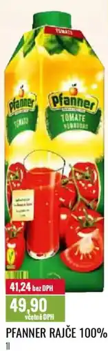 Ratio Pfanner rajče 100% nabídka