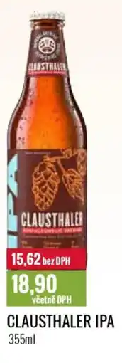 Ratio Clausthaler IPA nabídka