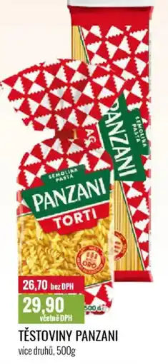 Ratio Těstoviny panzani nabídka