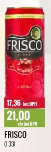 Ratio Frisco nabídka