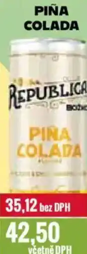 Ratio Republica Piña colada nabídka