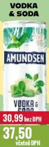 Ratio Amundsen Vodka & soda nabídka