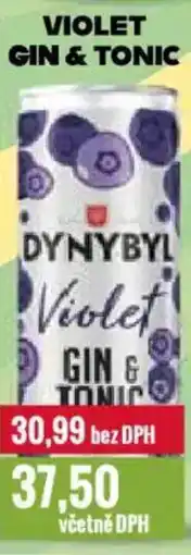 Ratio Dynybyl Violet gin & tonic nabídka