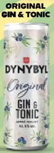 Ratio Dynybyl Original gin & tonic nabídka