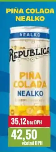Ratio Republica Piña colada nealko nabídka