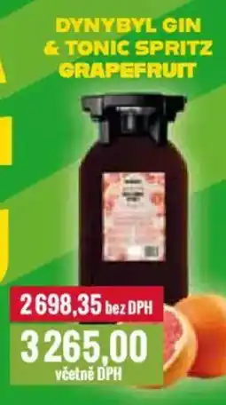 Ratio Dynybyl gin & tonic spritz grapefruit nabídka
