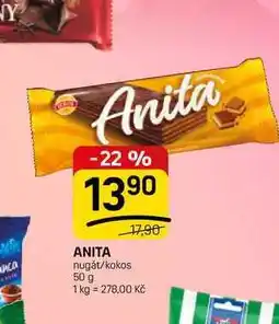 Flop ANITA nugát/kokos nabídka