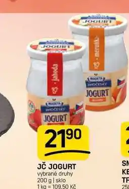 Flop JČ JOGURT vybrané druhy nabídka