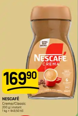 Flop Nescafé Crema/Classic nabídka