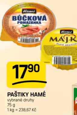 Flop Paštiky hamé nabídka
