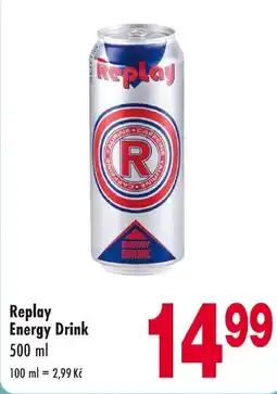 Qanto Replay Energy Drink nabídka