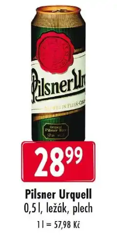 Qanto Pilsner Urquell nabídka