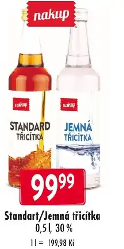 Qanto Standart/Jemná třicítka, 30% nabídka