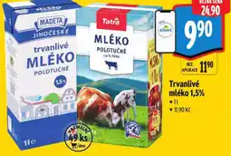 Albert Trvanlivé mléko nabídka