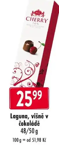 Qanto Laguna, višně v čokoládě nabídka