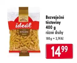 Qanto Bezvaječné těstoviny nabídka