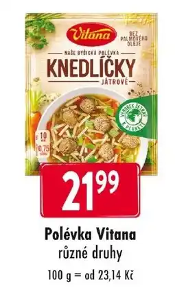 Qanto Polévka Vitana nabídka